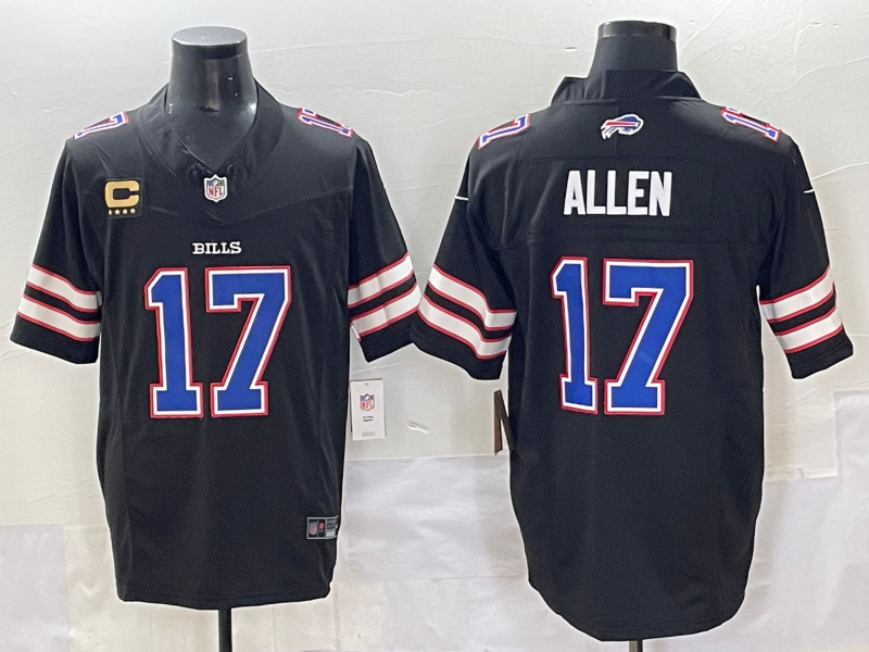 Men 2025 Buffalo Bills #17 Allen Black Nike Limited NFL Jersey style 001->buffalo bills->NFL Jersey
